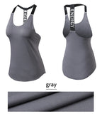 Women Black Sleeveless Yoga Top