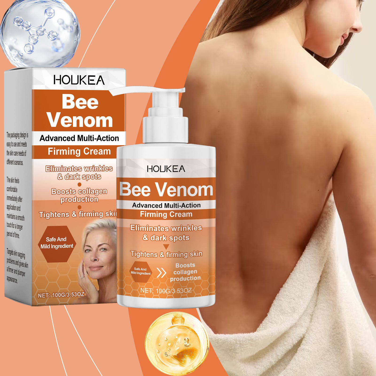 Bee Venom Firming Skin Tightening Cream