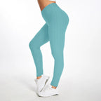 Women High Waist Slim Pants