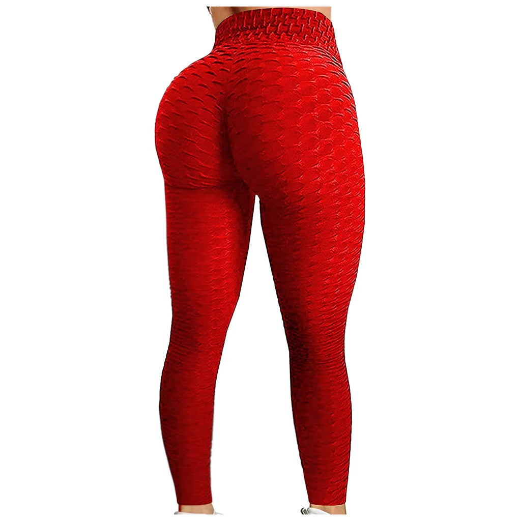 Women High Waist Slim Pants