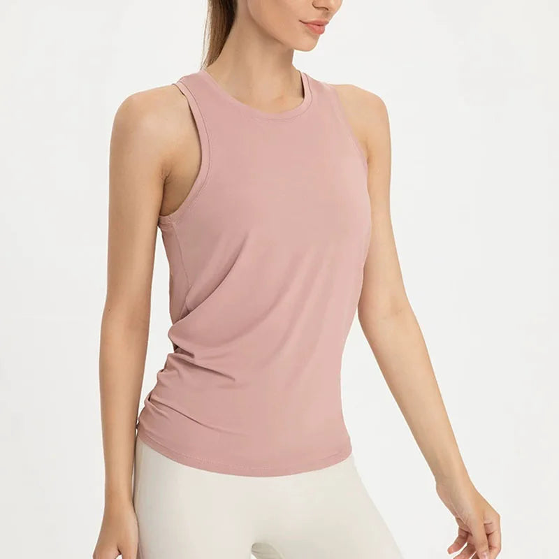 Gym Top Sleeveless/Backless