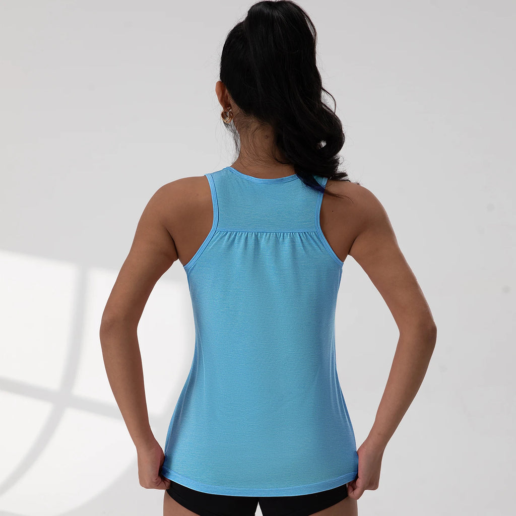 Women's Round Neck Summer Sports Vest