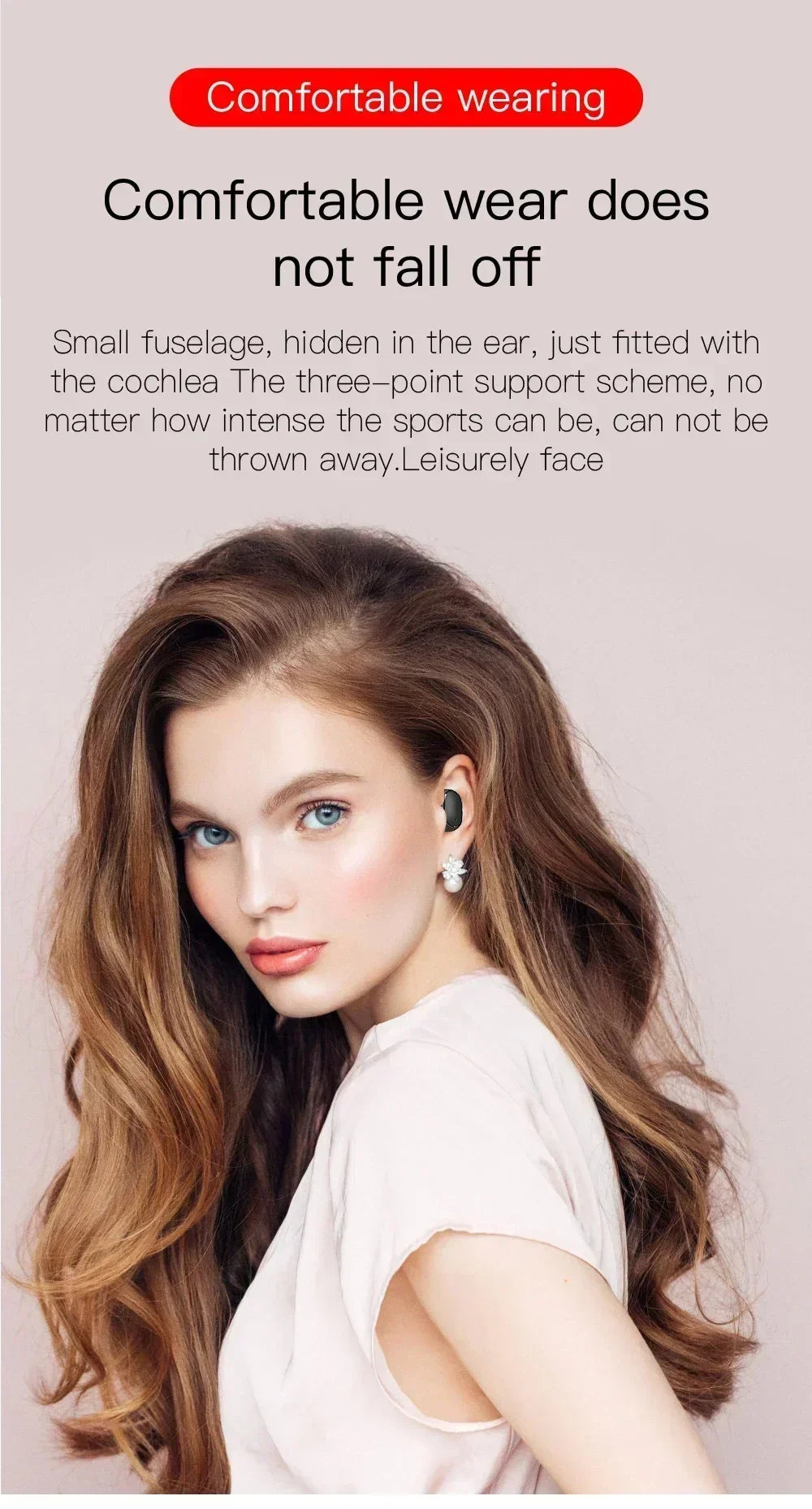 E6S Wireless Bluetooth Earphones