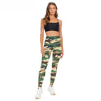 High Waist Yoga Pants Camouflage