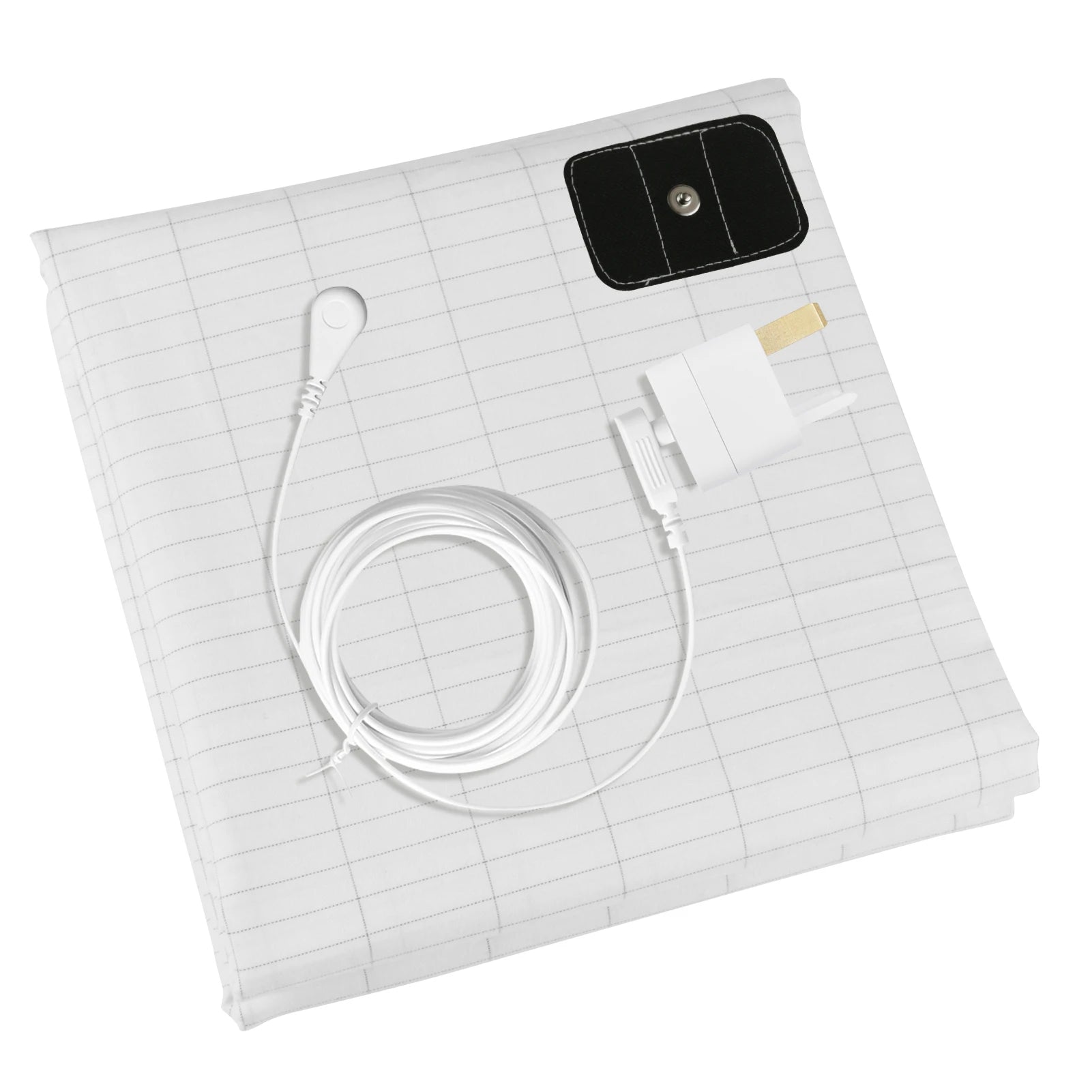 Grounding Bed Sheet US/UK/EU 10% Silver Fiber & 90% Organic Cotton