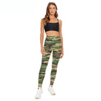 High Waist Yoga Pants Camouflage
