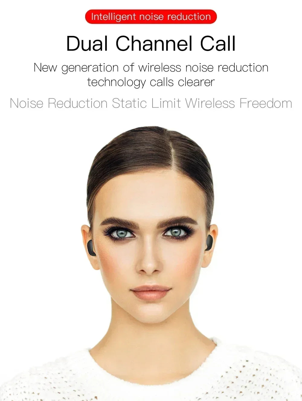 E6S Wireless Bluetooth Earphones