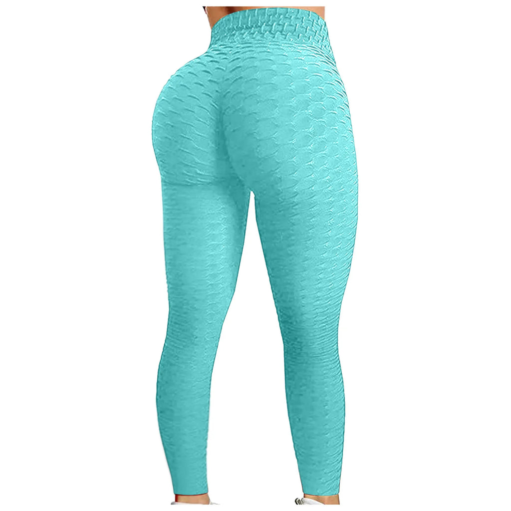 Women High Waist Slim Pants