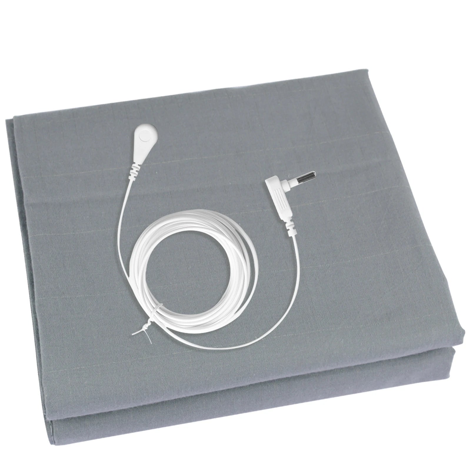 Grounding Bed Sheet US/UK/EU 10% Silver Fiber & 90% Organic Cotton