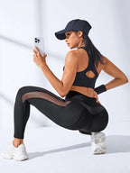 Women Gym Yoga Butt Lifting Leggings High Waist