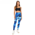 High Waist Yoga Pants Camouflage