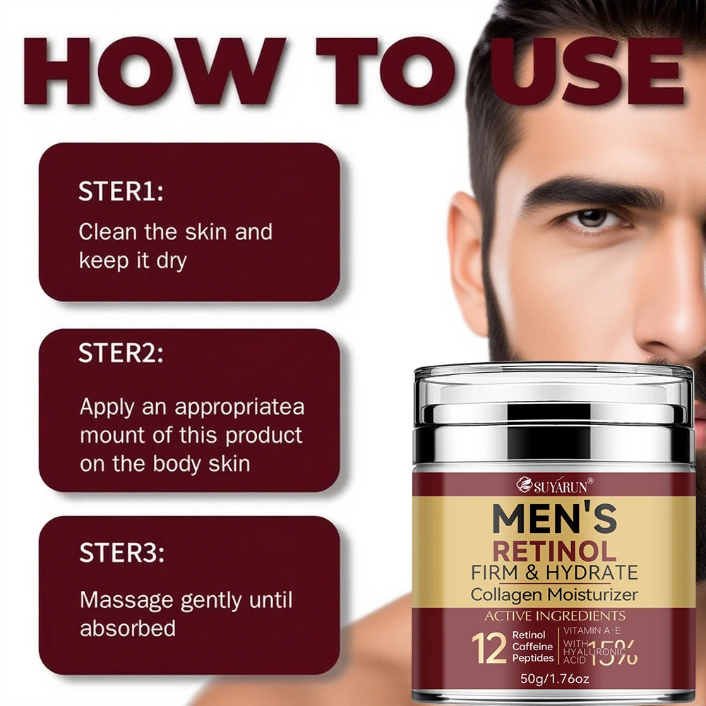 Collagen Retinol Men's Face Cream