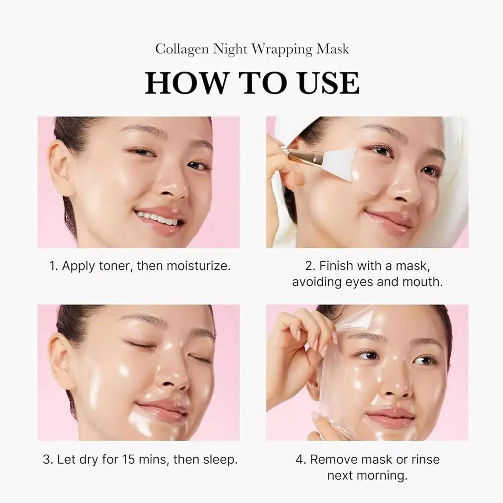 Collagen Overnight Wrapping Peel-Off Facial Mask