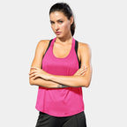 Women Black Sleeveless Yoga Top