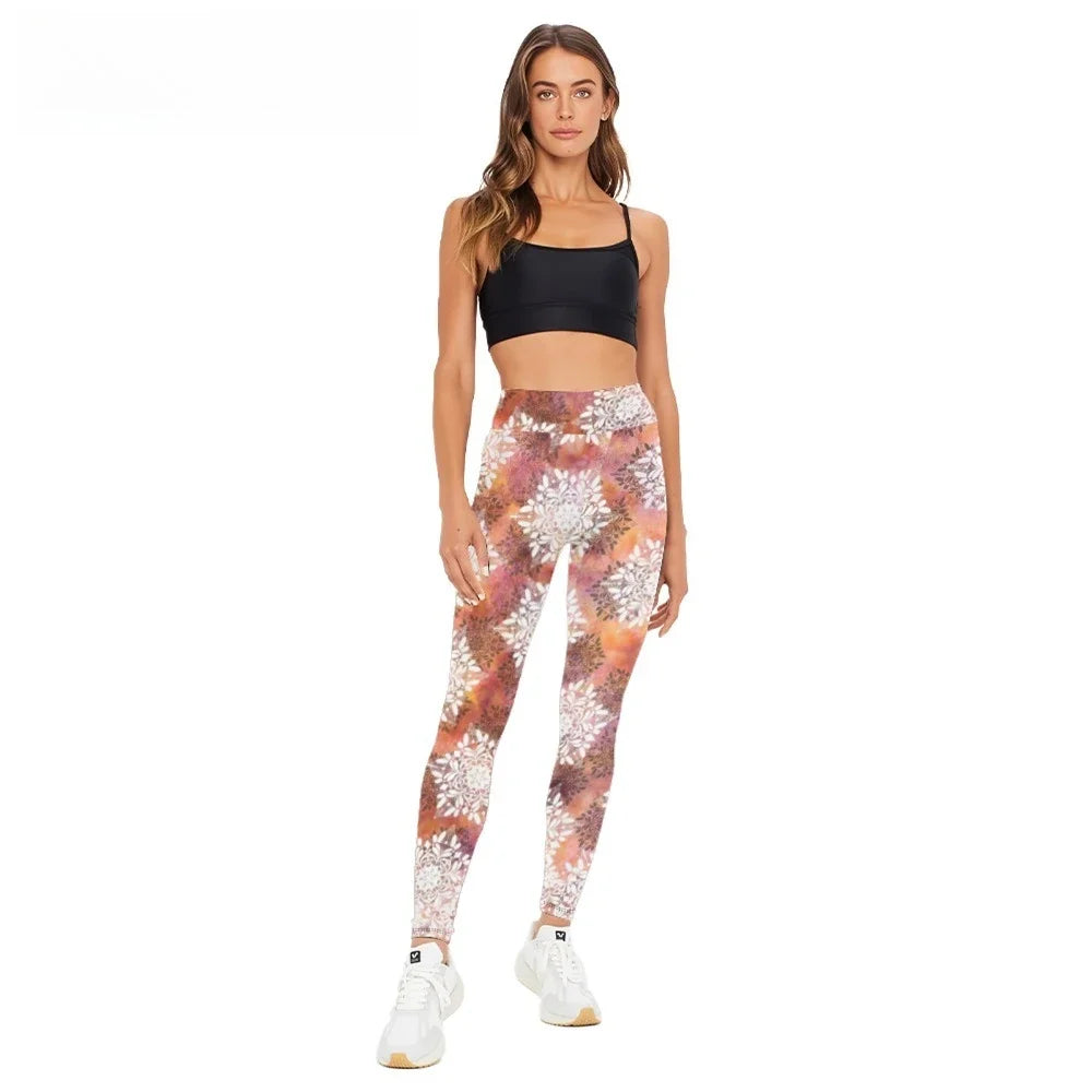 High Waist Yoga Pants Camouflage