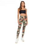 High Waist Yoga Pants Camouflage
