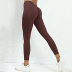 Women's Active V Back Sport Yoga Leggings