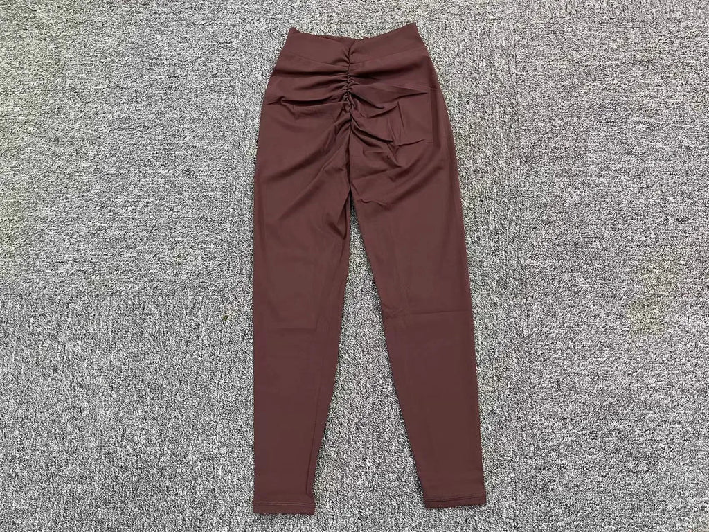 Women's Active V Back Sport Yoga Leggings