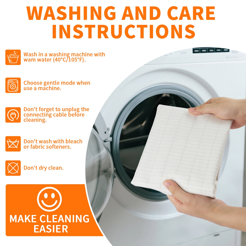 Grounding Bed Sheet US/UK/EU 10% Silver Fiber & 90% Organic Cotton