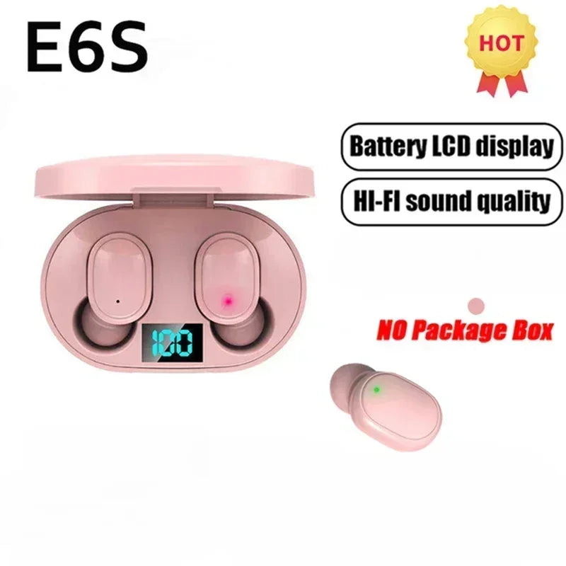E6S Wireless Bluetooth Earphones