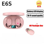 E6S Wireless Bluetooth Earphones