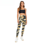 High Waist Yoga Pants Camouflage