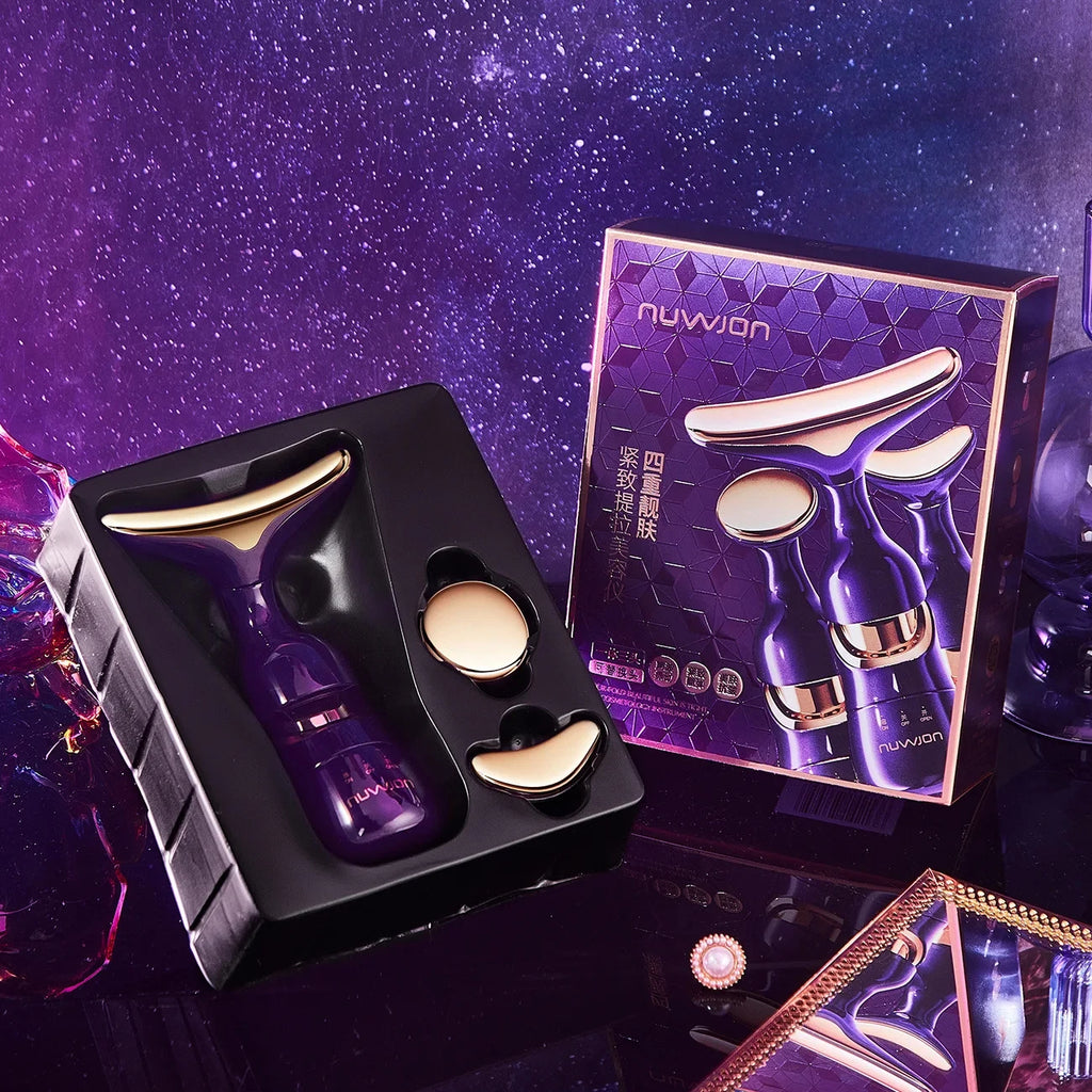 3 In 1 Facial Lifting Device Neck Facial Eye Massager