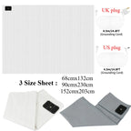 Grounding Bed Sheet US/UK/EU 10% Silver Fiber & 90% Organic Cotton