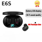 E6S Wireless Bluetooth Earphones